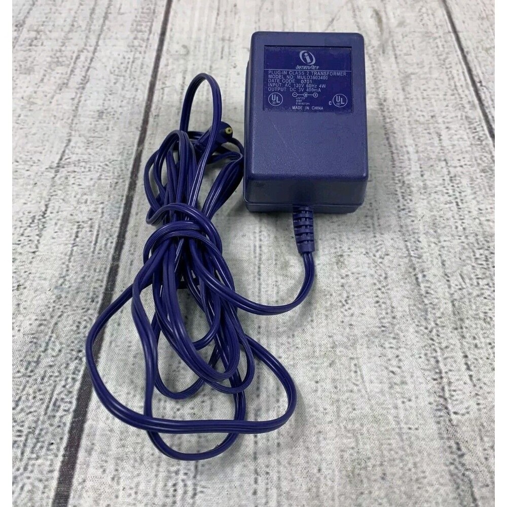 INTERACT MULD3503400 OEM AC POWER ADAPTER / CHARGER - For Gameboy Handheld